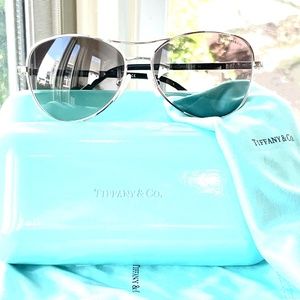 TIFFANY SUNGLASSES with ORIGINAL CASE